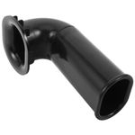 Reusable Plastic Speaker Port Tube for Bass Enhancer DIY Loudspeaker Boxes Black