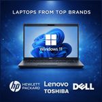 Cheap Laptop Windows 11 Intel i3/i5 8GB RAM SSD WiFi Webcam UK Charger
