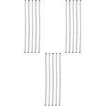 15Pcs Heavy Duty Carbon Steel Springs for Brad Nailer Silver Durable Replacement
