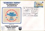 Schneider Trophy First Day Cover, Ram silk No 66,  1984 -Planes Aviation History