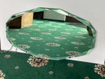 Art Deco Wall mirror. 12 sided (1930's ?) Excellent overall cond. 68cm x 40cm