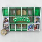 Display Shelf Organizer for 20 Bitty Pop Boxes Ninja Turtles themed