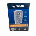 Brinks Keypad Electronic Deadbolt Satin Nickel Keyless for Exterior Doors