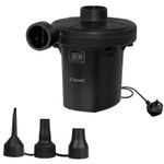 3 in 1 Electric Air Pump For Inflatables Camping Bed Pool Inflator Air Mattress