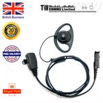 Earpiece for Motorola DP2400 DP2600 R5 DP3441 MTP3550 Series D-Ear
