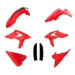 Beta Plastics Kit RR Enduro models 2013 - 2017 OEM Red 91549 Polisport Fairings