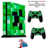 GREEN PIXELS  PS4 PROTECTIVE SKIN DECAL VINYL STICKER WRAP