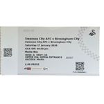 2025/26 Swansea City v. Birmingham City Ticket.