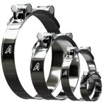 ASH W4 Full Stainless Steel Hose Clamps / Supra / Exhaust / T Bolt / Marine Clip