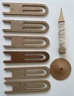 Netting Needles & Drop Spindle