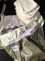 Nora's Nursery Geometric Cloth Nappy Cover/Wrap Set w/ Inserts & Wet Bag