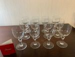 68 Red Wine Glasses Model Normandie In Baccarat Crystal (Price Per Unit)