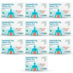 60 Loperamide Hydrochloride 2mg Capsules Rapid Diarrhoea Relief 6 Packs of 10