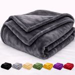 Extra Large Fleece Blanket Sofa Bed Mink Throw Faux Fur Blankets Warm Travel UK