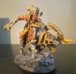 Games Workshop Warhammer 40,000 World Eaters Lord Invocatus Painted Miniature