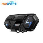 M1-S Pro Motorcycle Intercom 10 Riders Group 2000m Helmet Headset Bluetooth 5.4