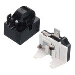 Refrigerator PTC Starter Relay 1 Pin 4.7 Ohm Overload Protector 1/2HP