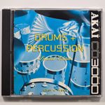 Drums & Percussion Sample Library CD ROM for Akai CD3000
