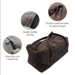 Rolson 350mm Heavy Duty Leather Contractors Tool Bag