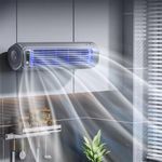 Portable Air Cooling Fan 3 Speeds Adjustable Silent Air Cooler Space-Saving
