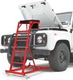 Heavy Duty Rolling Creeper for Trucks & SUVs 400 lbs 48"-76" 360° Swivel Casters