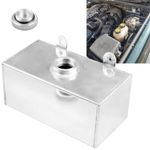 2L Universal Windscreen Washer Bottle Aluminium Alloy Intercooler Spray Tank Kit