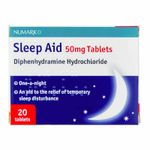 One a Night Sleep Aid 50MG Numark x 20 (Nytol Alternative )