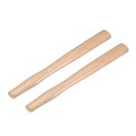 2 Pack 13" Length Wooden Hammer Handle HAMMER Handle Replacement Oval Eye