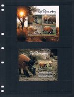 $24.25 Scott Value - 2018 GAMBIA Red River Hogs 2 s/s African CV MNH NH UMM