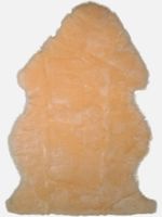Bowron Sheepskin Rug Premium Fleece Beige Floor Decor 47" - Z#1008