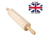 Natural Wood Wooden Rolling Pin Large and Small Pastry Chapati Cooking Baking