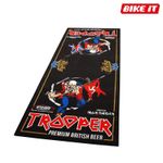 Hicky Limited Edition Motorcycle Garage Mat Iron Maiden Trooper 190x80cm