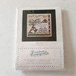 Cousines et Compagnie Provence Cross Stitch Kit with beads 15 x 15cm
