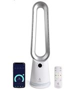 Bladeless Tower Fan Heater Cooler 2 in 1 Remote Alexa Smart Control EcoNour Home