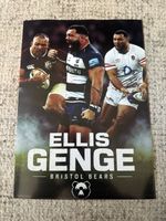 Ellis Genge Signed A4 Photo Bristol Bears Montage Autograph England Rugby