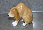 Szeiler small bloodhound dog - 5 cms high