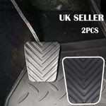 2Pcs Rubber Brake Clutch Foot Pedal Pad Cover 3282536000 3287037000 For Hyundai