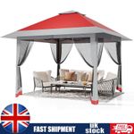 4x4m Pop Up Gazebo Marquee Canopy Waterproof Outdoor Garden Wedding Party