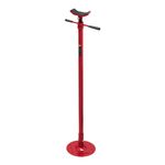 3/4 TON GARAGE WORKSHOP TRANSMISSION SUPPORT JACK ENGINE SUPPORT STAND 750KG Red
