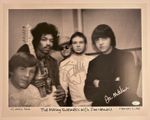 Moving Sidewalks Signed Photo Original With Jimi Hendrix Backstage Texas 1968