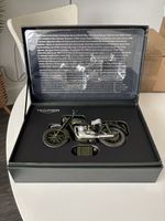 The Great Escape Triumph TR6 Trophy Weathered Motorcycle - Corgi CC08501 - New