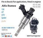 GDI Fuel Injector 0261500013  46805546 for Alfa Romeo 156 GT GTV Spider  2.0 JTS