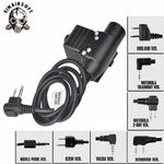 Z Tactical U94 Push To Talk PTT Adapter For BaoFeng UV-5R Kenwood Walkie Talkie