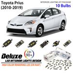 10 Bulb LED Interior Light Kit Xenon White Dome Light for 2010-2019 Toyota Prius