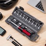 ROCKBROS Torque Ratchet Wrench Bicycle Repair Tool Set Hexagonal Fancy Spinner