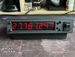 CB Radio in-line 8 Digit Frequency  Counter Red Display with Stand v3r