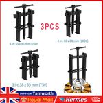 3" 4" 6" 2-Jaw Puller Kit Forged Steel Gear Bearing Extractor Removal Tool Set