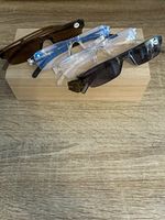 Safety Glasses Protective Eyewear Clear Lens Half Frame Clear Lens Wraparound