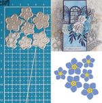 Metal Cutting Dies Flowers Scrapbooking Embossing Paper Card Crafts Stencil Mold