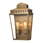 Elstead Lighting Mansion Outdoor Wall Light Brass IP44 MANSION-HOUSE-L-BR